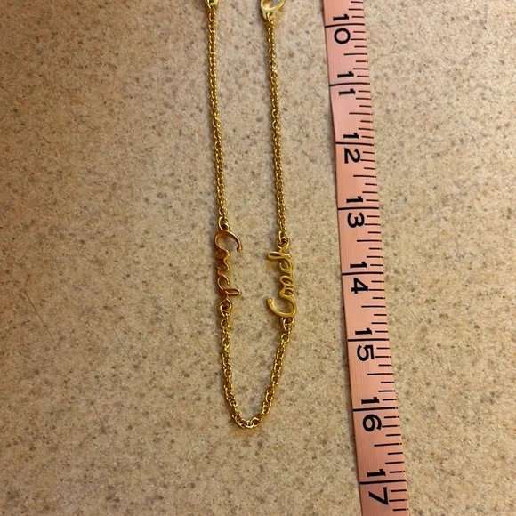 Coach Gold Necklace - Picture 5 of 5